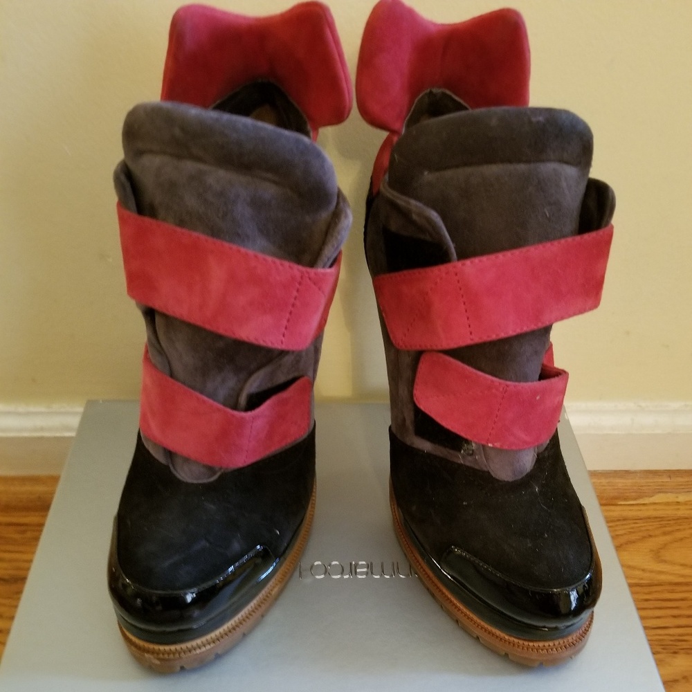 Gianmarco Lorenzi lugged sole pumps